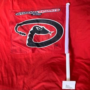 MLB Arizona diamondbacks Car Window Flag